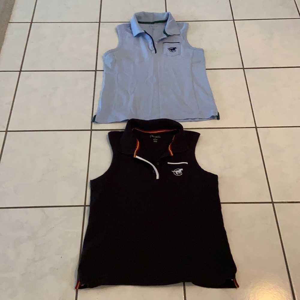Piper Sleeveless Polo Shirts